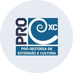 Ilustração com a marca da PROEXC - Pró Reitoria de Cultura e Extensão.